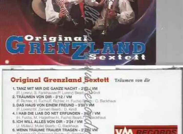 CD-- Träumen Von Dir-- Grenzland Sextett,Orig ansehen