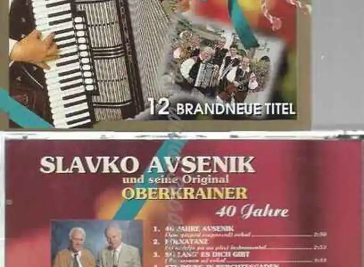 CD--AVSENIK,SLAVKO   | -- JAHRE SLAVKO AVSENIK UND S.ORIGINAL OBERKRAINER ansehen