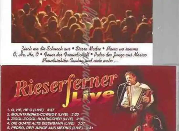 CD--RIESERFERNER BUAM A.SÜDTIROL | --LIVE-FÜR DAS BESTE PUBL.D.WELT ansehen