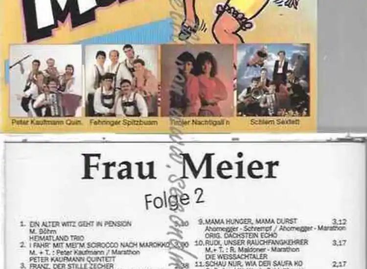 CD--HEIMATLAND TRIO, PETER KAUFMANN QUINTETT,  --FRAU MEIER - FOLGE 2 ansehen