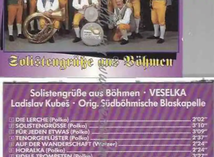 CD--VESELKA | --SOLISTENGRÜSSE AUS BÖHMEN ansehen