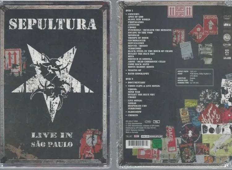 SEPULTURA - LIVE IN SAO PAULO ansehen