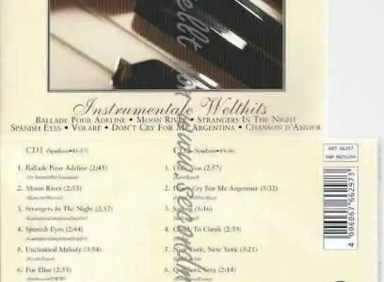 CD--TRAUMMELODIEN-INSTRUMENTALE WELTHITS--BALLADE POUR ansehen