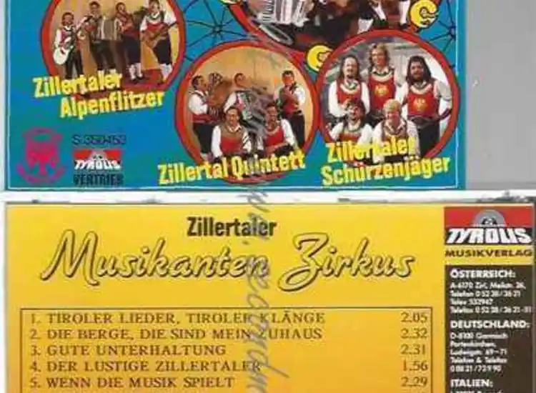 CD--VARIOUS | --ZILLERTALER MUSIKANTENZIRKUS ansehen