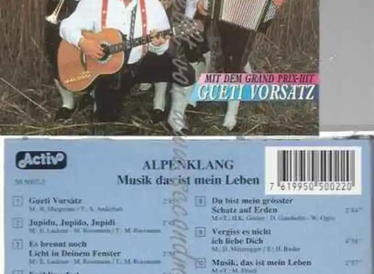 CD-Alpenklang--Musik ist mein Leben ansehen