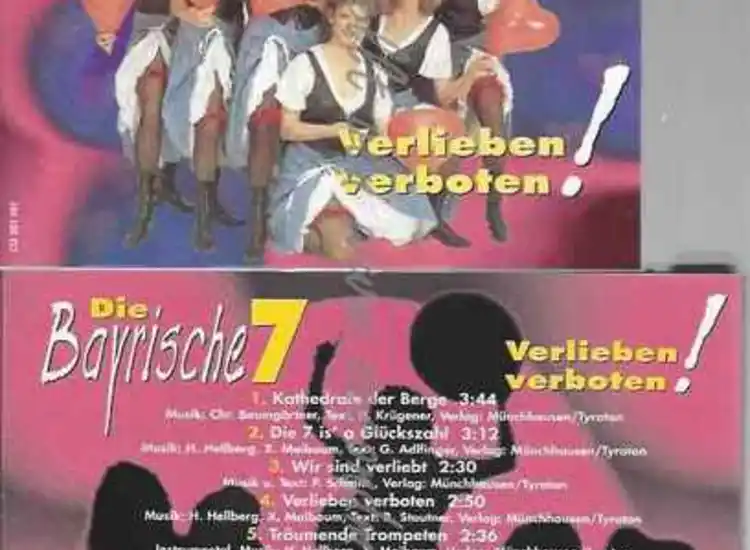 CD--BAYRISCHE , DIE 7 | --VERLIEBEN VERBOTEN ansehen