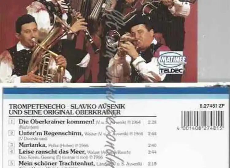 CD-- Slavko Avsenik  --TROMPETENECHO, ansehen