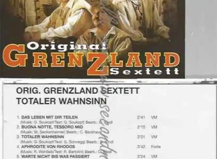 CD--GRENZLAND SEXTETT,ORIG.--TOTALER WAHNSINN ansehen