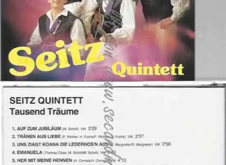 CD-- Seitz Quintett --Tausend Träume ansehen