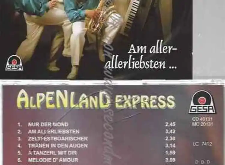 CD--ALPENLAND EXPRESS | --AM ALLER-ALLERLIEBSTEN ansehen