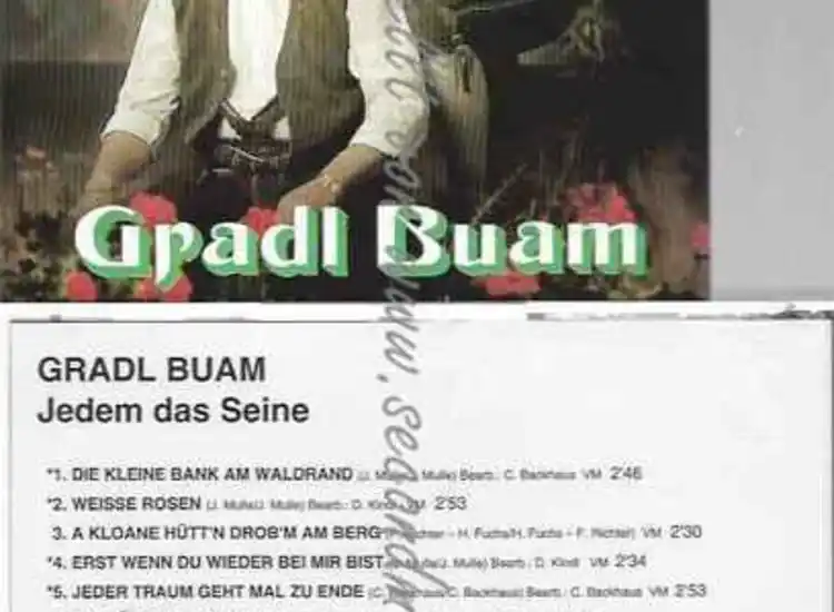 CD--Gradl Buam --Jedem das seine ansehen