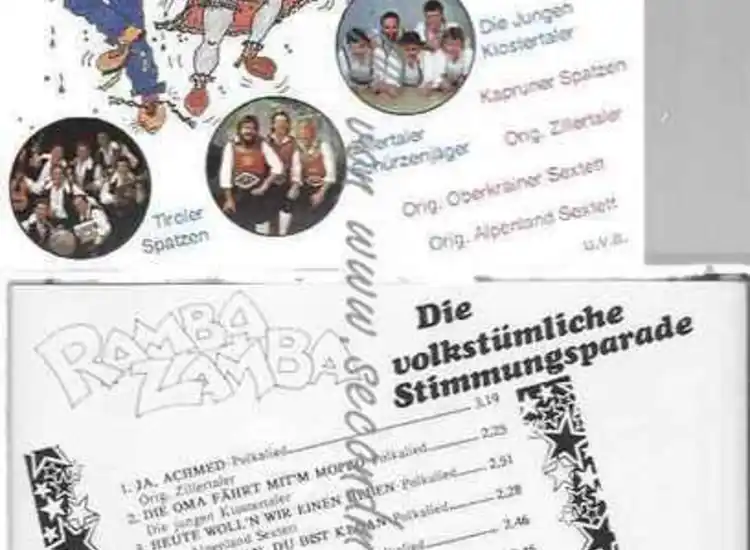 CD--VARIOUS | --DIE VOLKSTÜMLICHE RAMBA ZAMBA STIMMUNGSPARADE ansehen