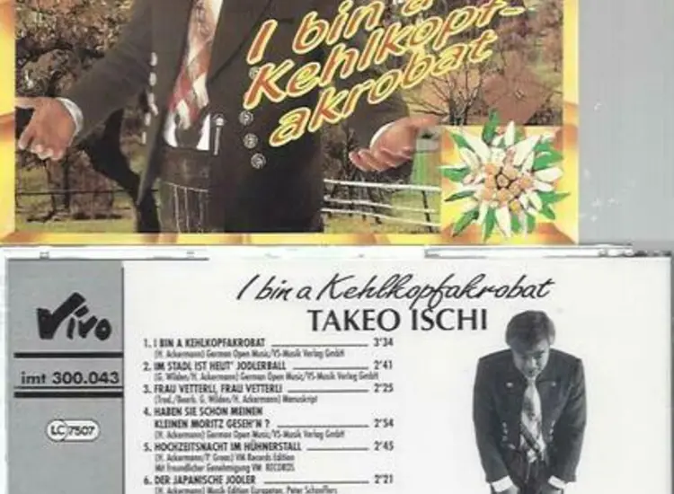 CD--Takeo Ischi --I bin a Kehlkopakrobat ansehen