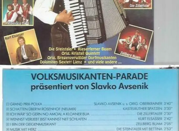 CD-- Volksmusikanten Parade  präsentiert von Slavko Avsenik ansehen