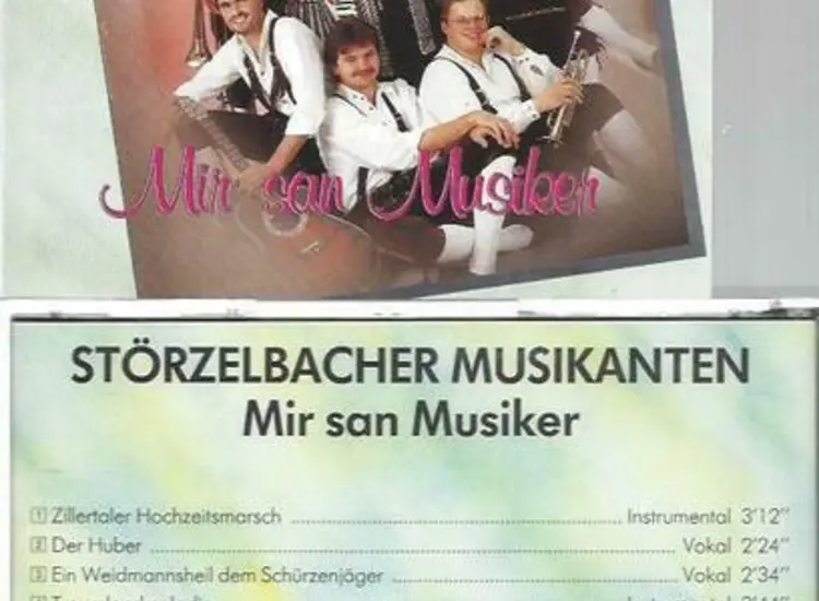 CD--Störzelbacher Musikanten --Mir san Musiker ansehen