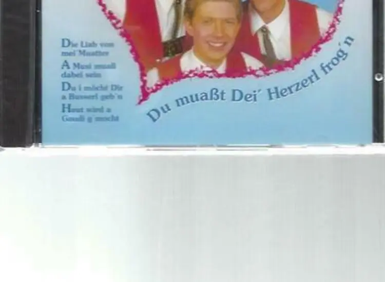 CD--Wildbach Trio  -- Du muaßt Dei Herzerl fragn ansehen