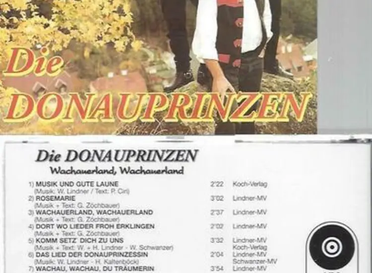 CD--Die Donauprinzen --Wachauerland ansehen