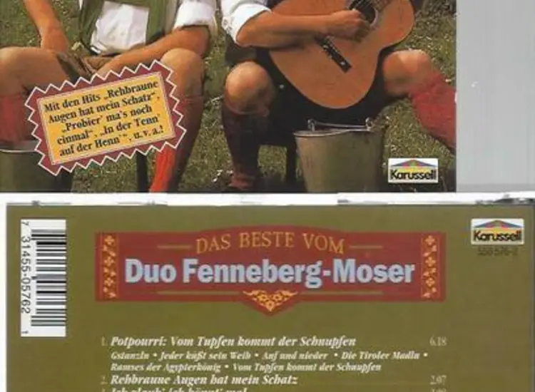 CD--Duo Fennberg Moser  -- Das beste ansehen