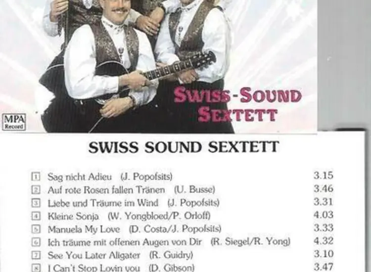 CD--Swiss Sound Sextett -- Liebe und Träume im Wind ansehen