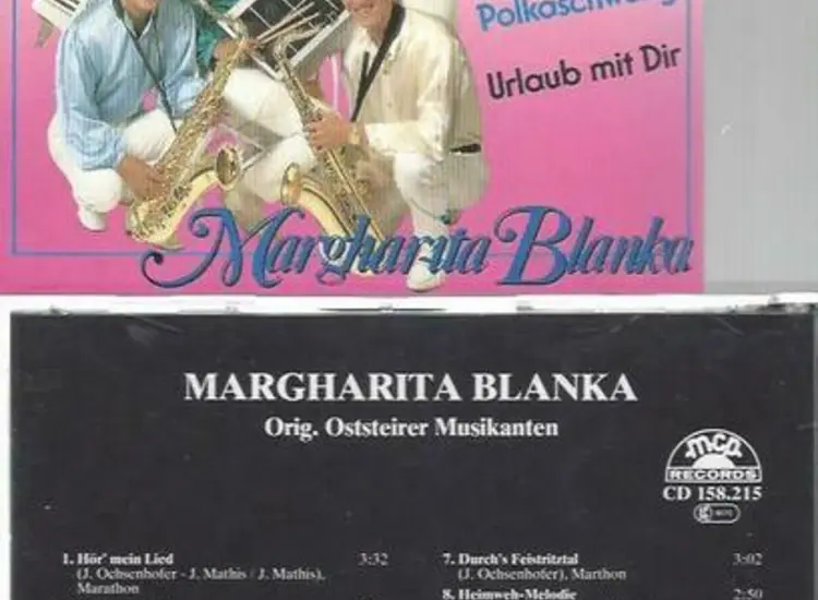 CD--Orig. Oststeirer  Musikanten --Margharita Blanka ansehen