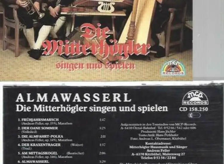 CD--Die Mitterhögler singen und spielen --Almawasserl ansehen