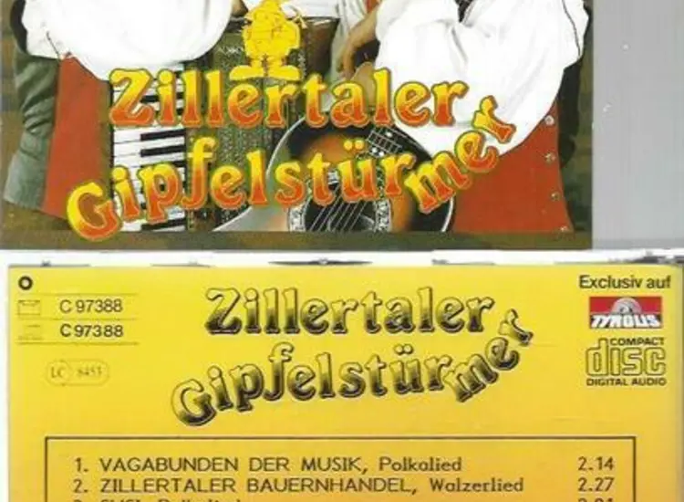 CD--Vagabunden der Musik -- Zillertaler Gipfelstürmer ansehen