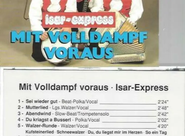 CD--Isar Express-- Mit Vollgas voraus ansehen