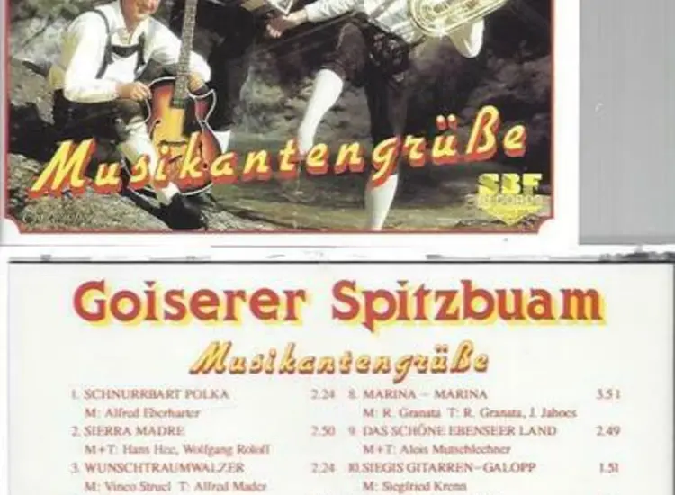 CD--Goiserer Spitzbuam  -- Musikantengrüße ansehen