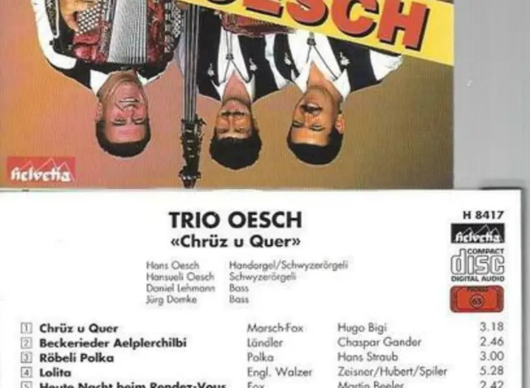 CD--Trio Oesch-- Chrüz u Quer ansehen