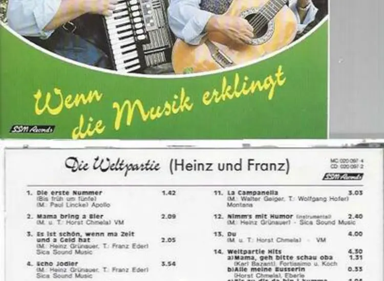 CD--Die Weltpartie -- Wenn die Musik erklingt ansehen