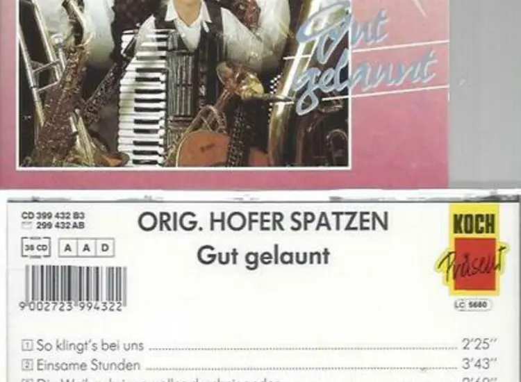 CD--Original Hofer Spatzen --Gut gelaunt ansehen