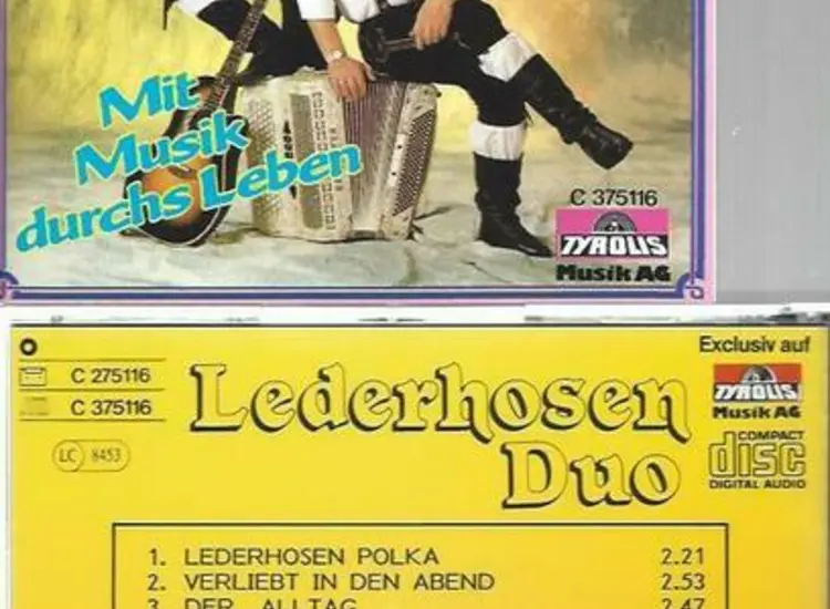 CD--Lederhosen Duo --Mit Musik durchs Leben ansehen