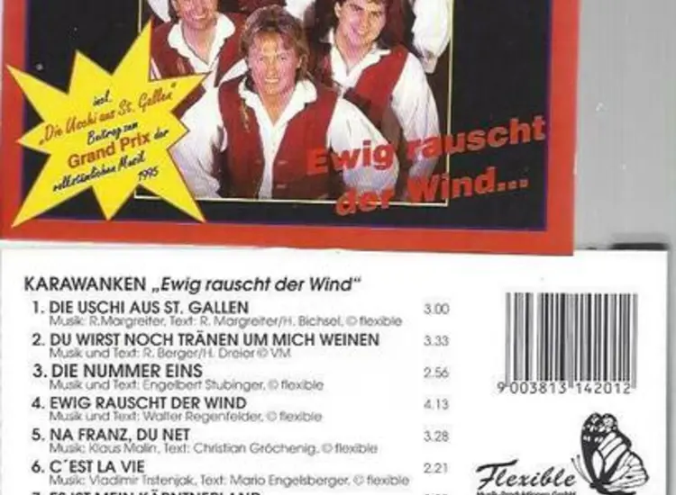 CD--Karawanken Quintett--Ewig rauscht der Wind ansehen