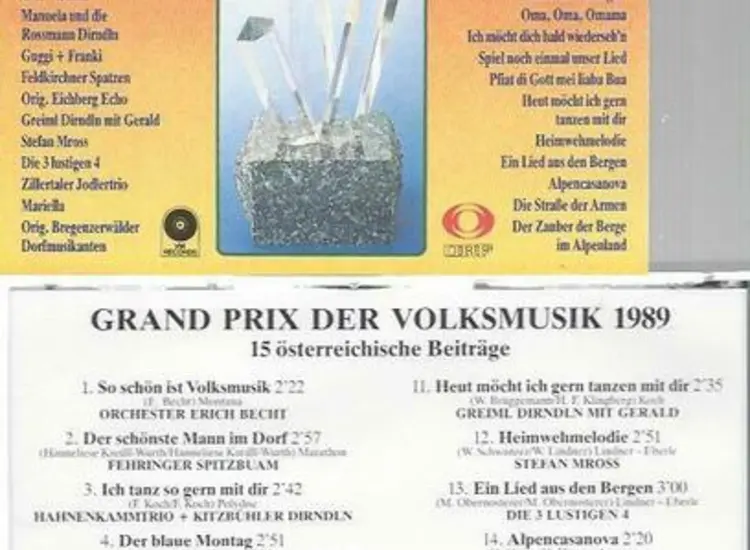 CD--Grand Prix der Volksmusik 1989 ansehen