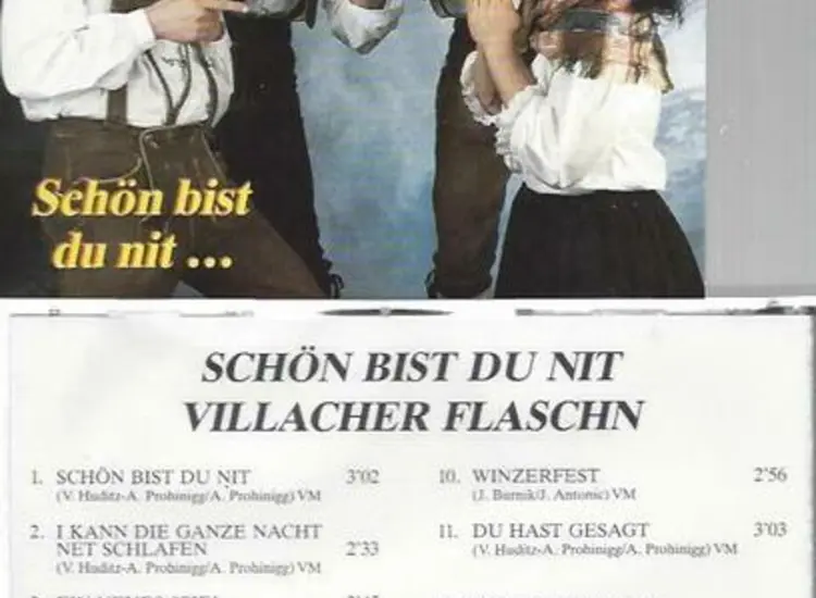 CD--Villacher Flaschn -- Schön bist du mit ansehen