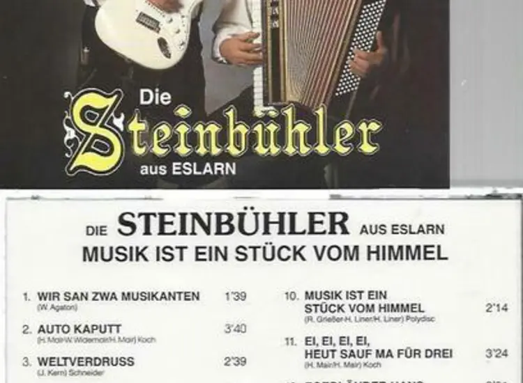 CD--Die Steinbühler  aus Eslarn-- Musik ist ein Stück vom Himmel ansehen