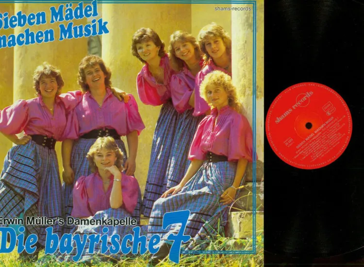 LP--Die bayrische 7 -- Sieben Mädel machen Musik  /NM ansehen