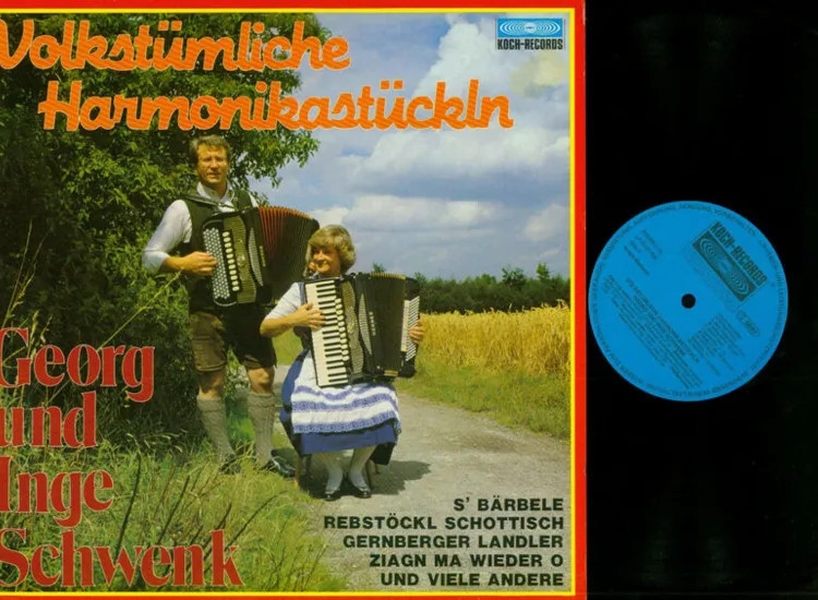 LP--Georg Und Inge Schwenk – Volkstümliche Harmonikastückln /NM ansehen