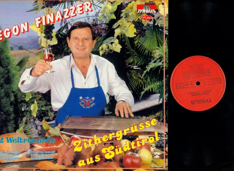 LP-- Egon Finazzer -- Zithergrüsse aus Südtirol  /NM ansehen