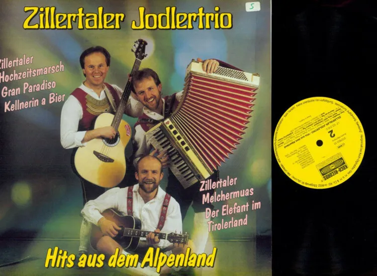 LP--Zillertaler Jodlertrio – Hits Aus Dem Alpenland  / NM ansehen