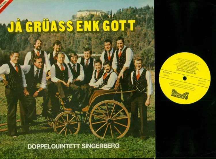 LP--Doppelquintett Singerberg-- Ja Drüass enk Gott    /NM ansehen