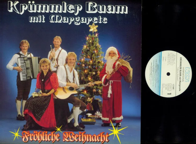 LP--Krümmler Buam mit Margarete --  Fröhliche Weihnacht //NM ansehen