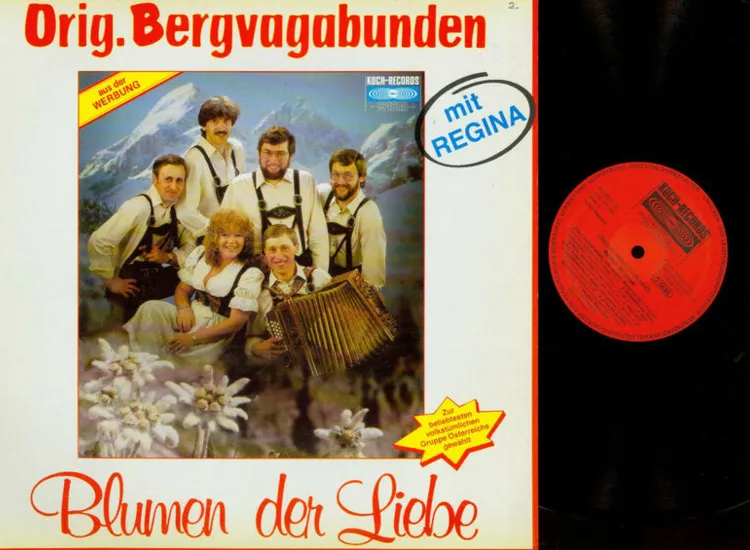 LP-- Orig. Bergvagabunden – Blumen Der Liebe   /NM ansehen