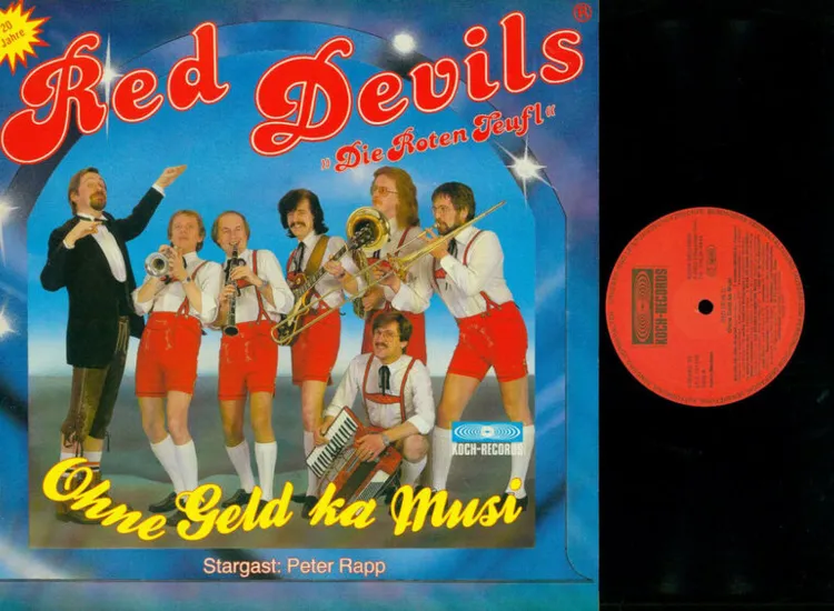 LP--Red Devils  – Ohne Geld Ka Musi - Peter Rapp     /NM ansehen