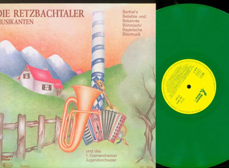 LP--Die Retzbachtaler Musikanten  / Grünes Vinyl     / NM ansehen