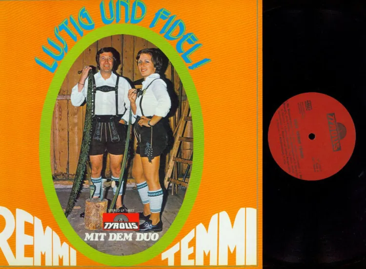 LP-- DUO REMMI TEMMI – Lustig Und Fidel   / NM ansehen