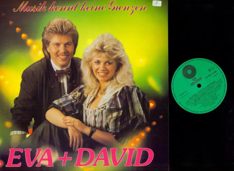 LP-- Eva + David– Musik Kennt Keine Grenzen / VM Records   / NM ansehen