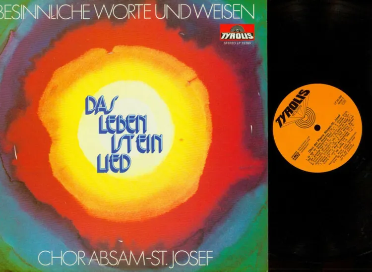 LP--Chor Absam-St. Josef – Besinnliche Worte Und Weisen  / NM ansehen