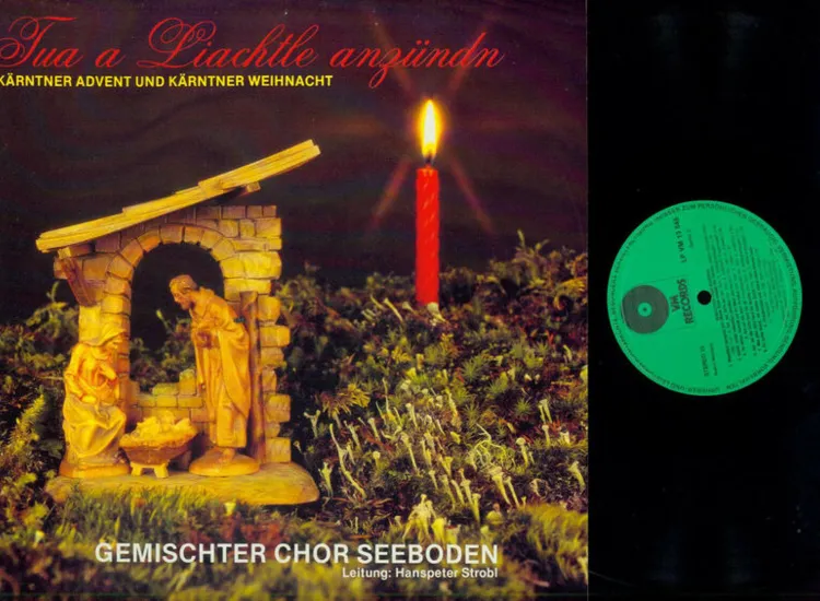 LP--Gemischter Chor Seeboden – Tua A Liachtle Anzünden / //NM ansehen