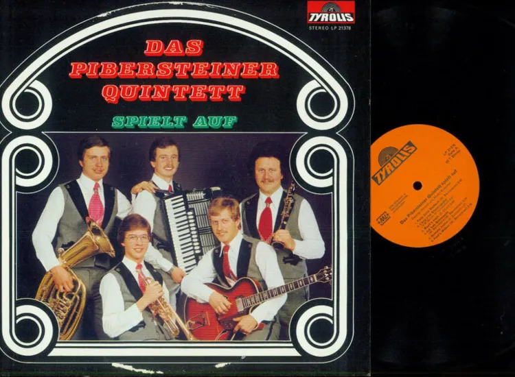 LP-- Das Pibersteiner Quintett --  spielt auf   / //NM ansehen